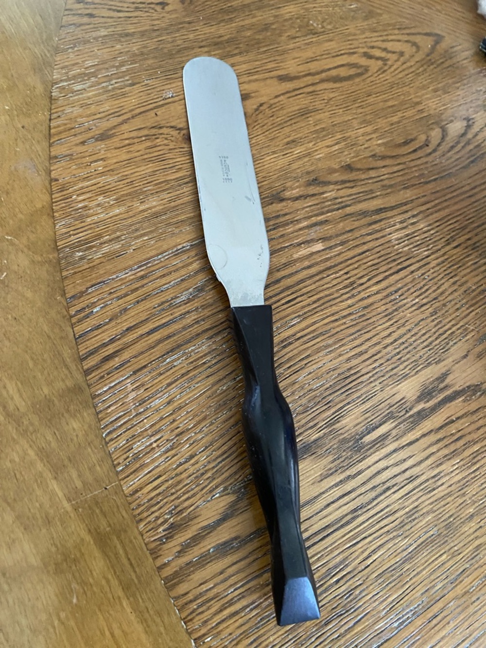 CUTCO PROFESSIONAL SPATULA 1756 FROST CAKES EUC made in usa 1990 vintage